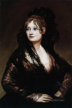 Dona Isabel de Porcel Francisco de Goya Oil Paintings